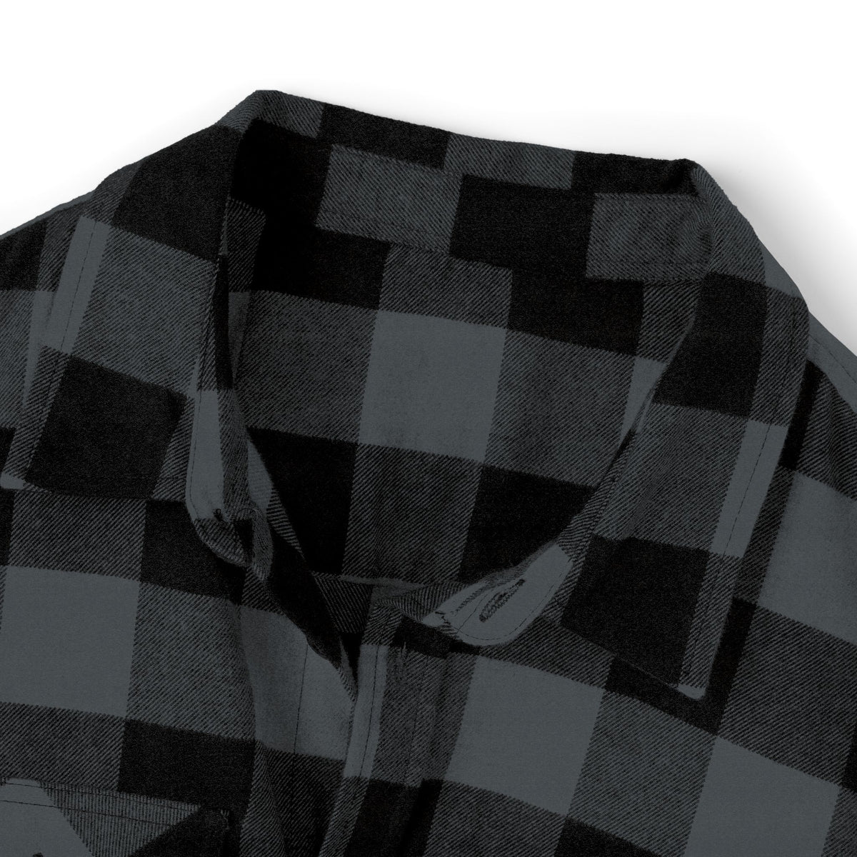 Retro Pin-Up Graphic Flannel Shirt