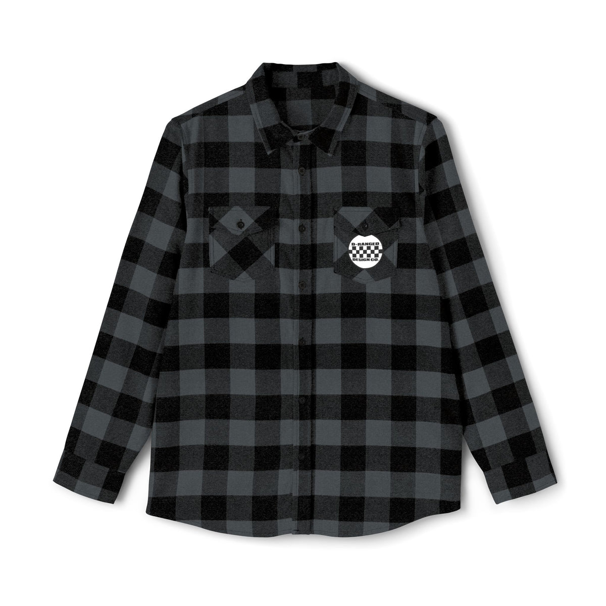 Retro Pin-Up Graphic Flannel Shirt