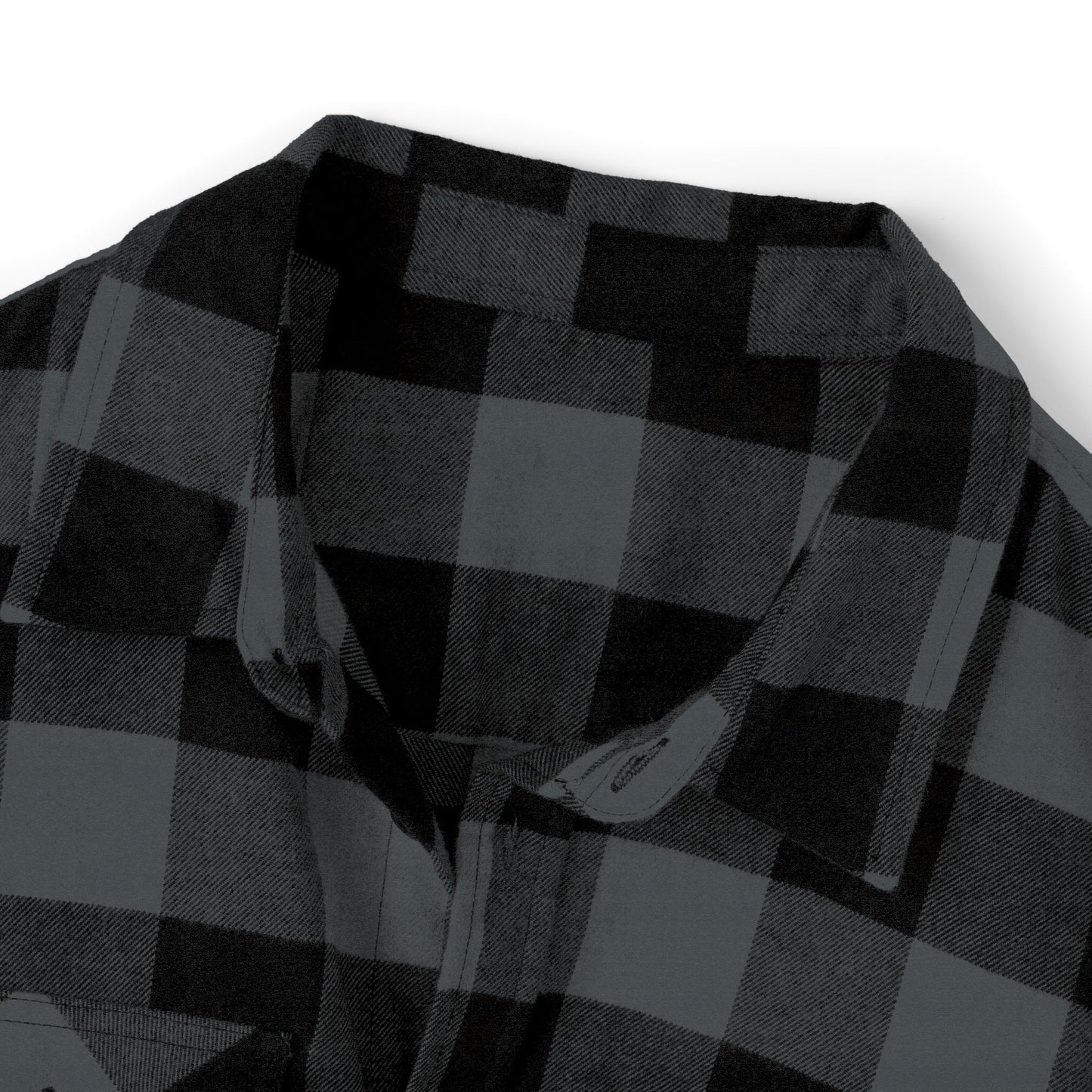 Retro Pin-Up Graphic Flannel Shirt